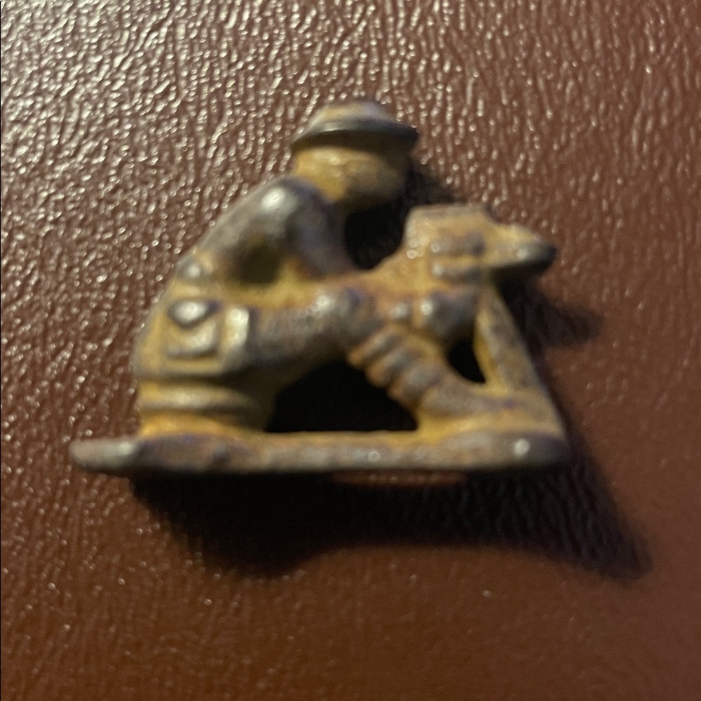 VTG Toy Soldier METAL CAST IRON